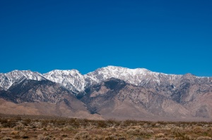 uitzicht op de Sierra Nevada | Ridgecrest